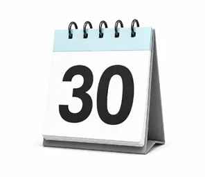30日間返品対応